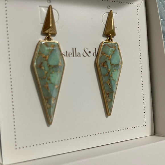 Stella & Dot Winona Drop Earrings - Picture 2 of 5